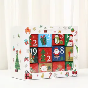 Christmas Countdown Calendar Year 2026, Christmas Countdown Calendar, Blind Box Empty Box, Countdown Gift, Christmas Gift Bag/Gift Box, Gift and Clothing Box, Gift Bag, Gift Box Set