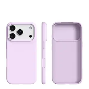 1 piece BASE MORE COVER ultra-thin liquid silicone, Protective iPhone case for Apple mobile phones. Soft touch, soft edge wrapping, matte soft shell case. Skin-like texture. Naked phone case. Suitable for Apple iPhone 17 Pro Max/16/15/14/13 Pro Max