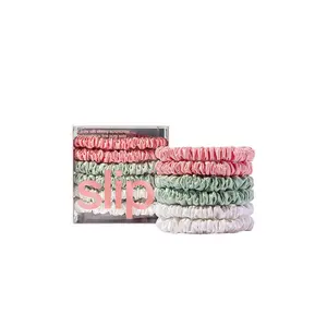 slip Skinny Scrunchies Set Of 6 in Bellerose