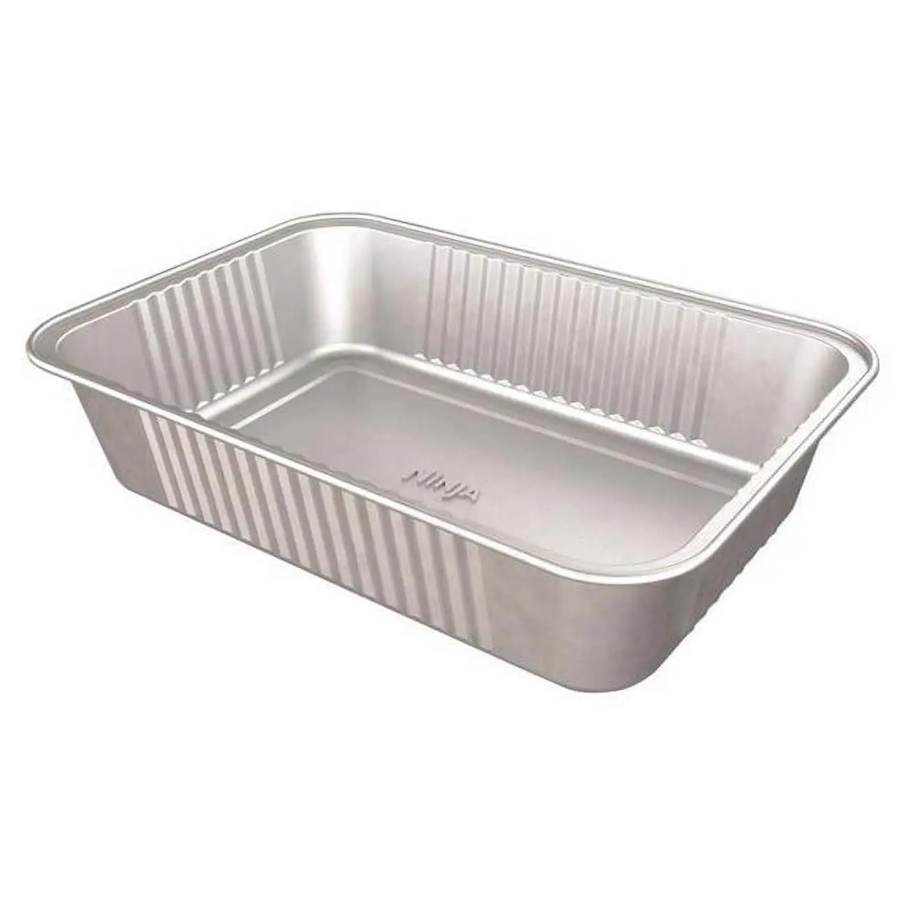 Ninja 8092784 Disposable Woodfire Aluminium Foil Grease Pan Liner - High-Quality Material, Easy Mess-Free Cleanup, Extra-Large Silver Universal Grilling Accessory