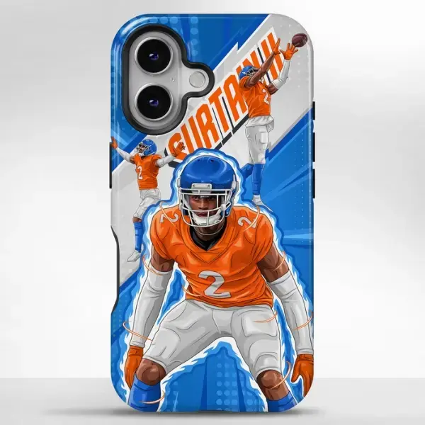 Pat-Inspired Surtain II Graffiti Phone Case, Junk Phone Case With Shockproof Decorative Phone Protector Cover, Dual Layer Protection, Cute Protective Durable Cover For iPhone 12 to 17 Pro Max | Urban Swag