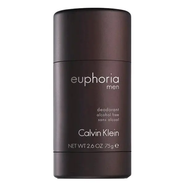 Calvin Klein Euphoria Scented Deodorant Stick for Men, Gentle Floral Aroma, Daily Use, 2.6 oz