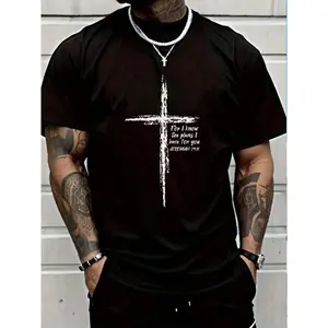 100% Cotton Unisex Christian T-Shirt "I Know The Plans" Bible Verse Graphic Tee Jesus Cross God Faith Print Soft Casual Short Sleeve TikTok Viral Religious Apparel Church Daily Summer Wear Perfect Christian Gift for Men Women