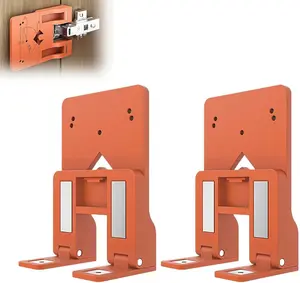 Magnetic Cabinet Door Hinge Spacer, 2.6mm Gaps Alignment Tool for Cabinet Door Installation, Strong Magnetic Hinge Jig for Perfect Doors Gaps,Quick Mounting & Alignment Assist