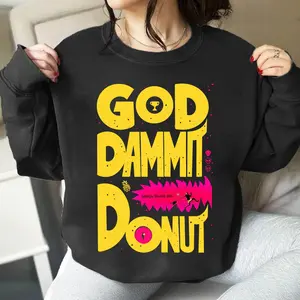 Goddammit Donut Shirt, Princess Donut, New Achievement Dungeon Crawler Carl Shirt, Sci-Fi Book Lover Tee, Bookish Apparel for Book Lovers