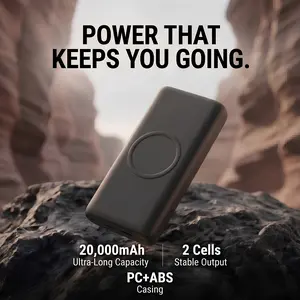 5 Ports + Wireless Charging?!  This sleek 20000mAh Power Bank is an absolute beast. Charge your phone & tablet at the same time! ️ #tiktokmademebuyit #techgadgets Smartphone
