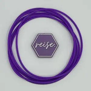 Solid Color Stack - PURPLE Options / Silicone Stacking Bracelets / Solid Color Stack / Select Your Variant