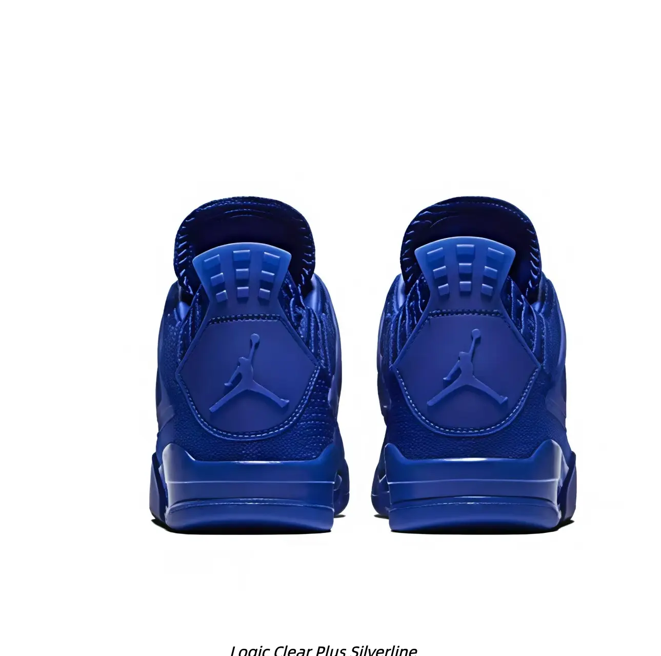 Uniform Blue Knit Mid Top Classic Casual Trainers Oversized Cushion Shock Absorbing Lightweight Breathable Fabric Wear Resistant Outsole All Gender Street Style Skate Daily Walking Urban Fashion Sneakers