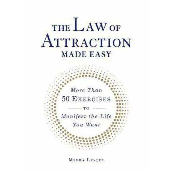 USED Book - The Law of Attraction Made Easy: More Than 50 Exercises to Manifest the Life You Want by Lester, Meera (Paperback) - english