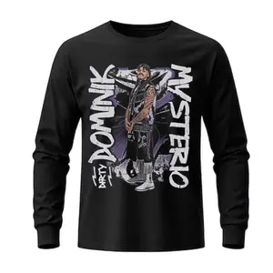 Dominik Mysterio Long Sleeve Shirt Wrestling Tee HY1150
