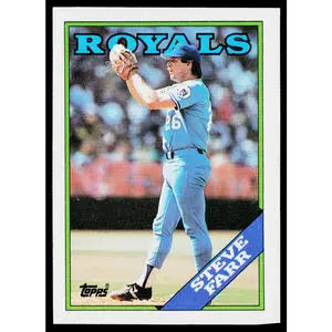 Steve Farr 1988 Topps #222 Kansas City Royals