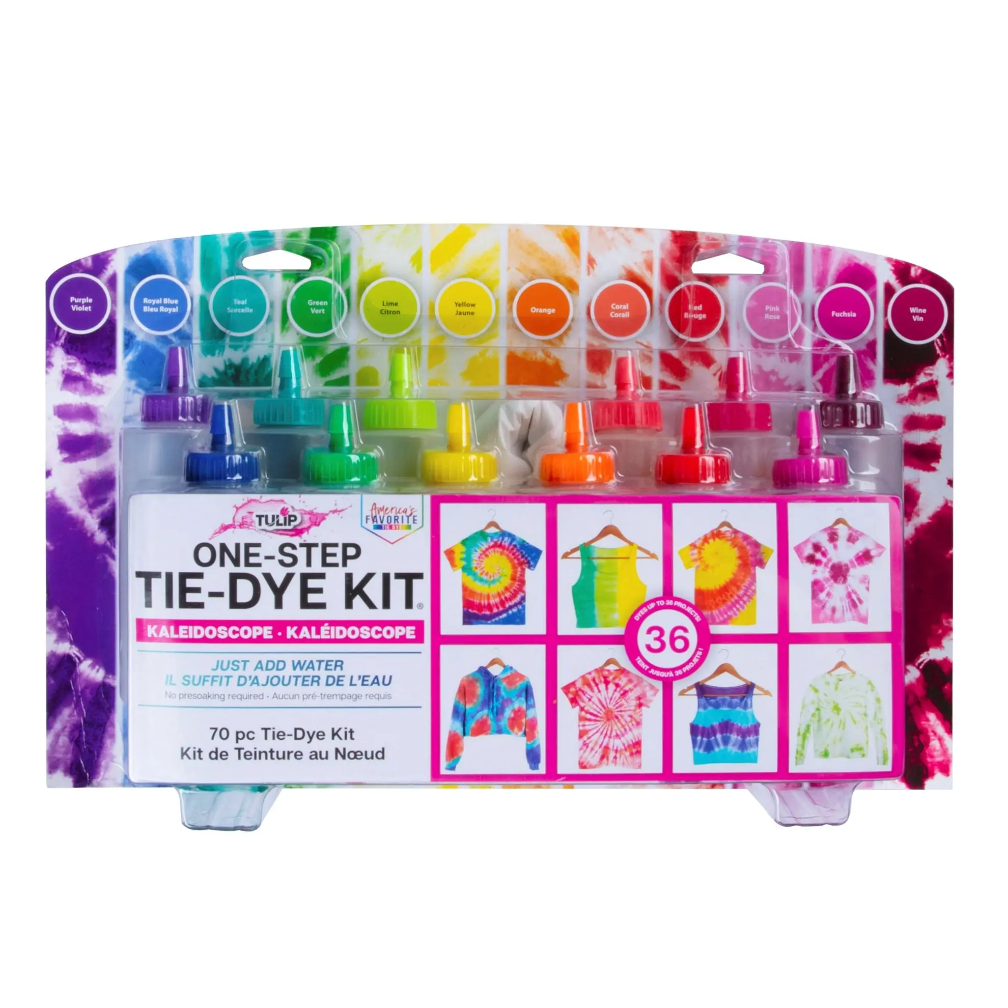 Tulip Kaleidoscope 12-Color Tie-Dye Kit
