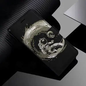 Astronaut Magnetic Flip Wallet Case With Card Holder Stand Sutible For OnePlus Nord Ace N100 N10 9 CE N200 2 10 N20 2T 10T 11 3 4 5 N30 12 12R 13R Lite Pro