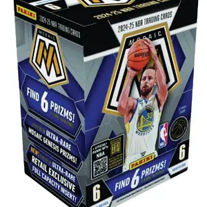 (5) 2024 NBA Mosaic Blasters;(5) 2025 NBA Topps Chrome Blasters;(1) 2021-22 NBA Mosaic Asia Box;(1) 2022-23 NBA Mosaic Asia Box