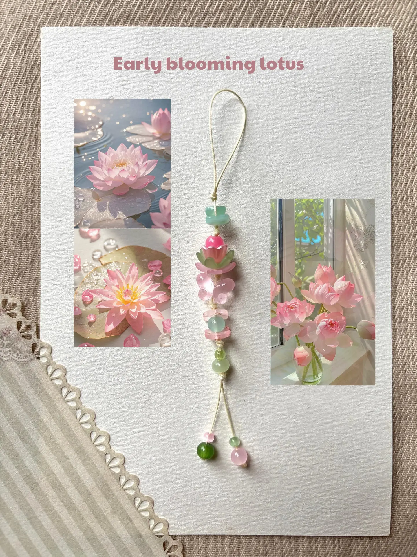 [NEW] Colorful Beaded Phone Strap (Handmade) – Phone, Bottle & Camera Strap