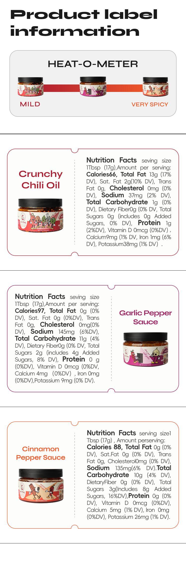 Flavors by Phoebe Crunchy Chili Oil 170g/6oz Crisp Nutty Bold Dip Sauce for Gatherings Parties Everyday Enjoyment Unique Culinary Experience Vegetable Salt