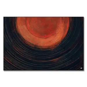 Puttin it on Wax Wall Art Print, Abstract Artwork with Print and Frame