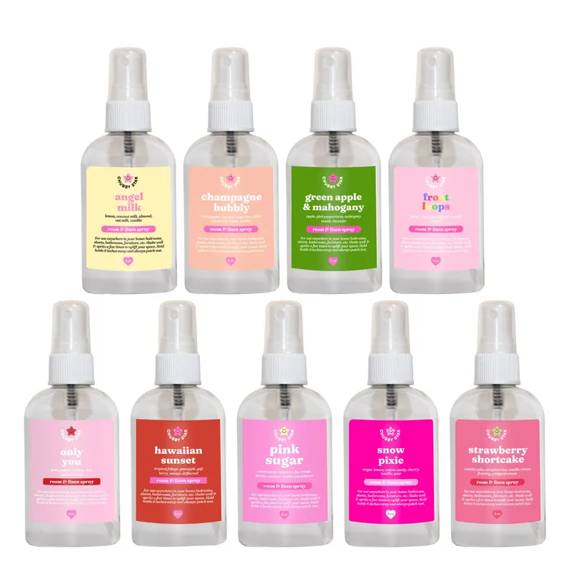Scented Room & Car Sprays - Select Your Scent - Long Lasting Fragrant Room Spray, Linen Spray, Pillow Mist, and Car Freshener Spray