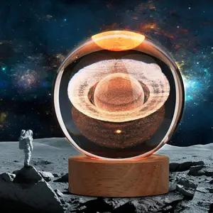 Large   Ball Saturn Lamp,  Lamp 16 Color Changing Night Light with Remote Control for Bedroom Decor, Ideal Birthday  for Teens Boys and Girls, Saturn Model