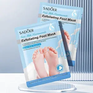 Premium Foot Therapy I Exfoliating Foot PeelMask for Cracked Skin, Dry Foot Treatment Care, Removes Rough Skin and Calluses, Korean Skincare