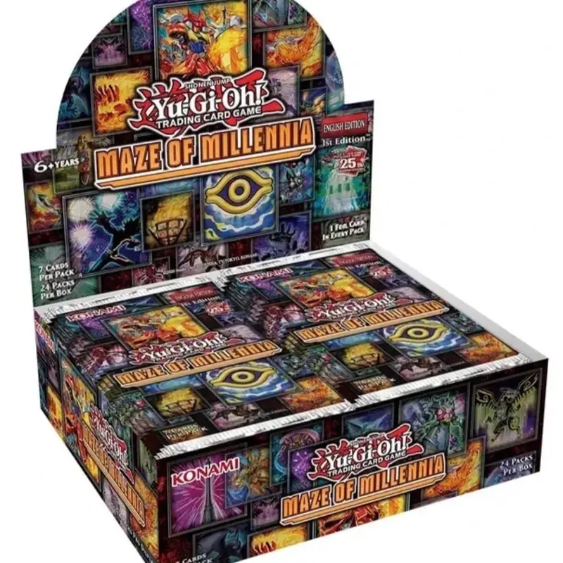 how many cards in a yugioh booster box YU-GI-OH! main image 1