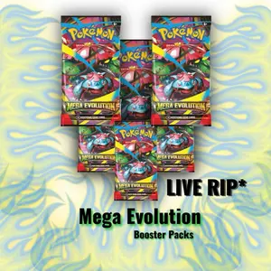 Mega Evolution Pokemon Booster Pack (LIVE)
