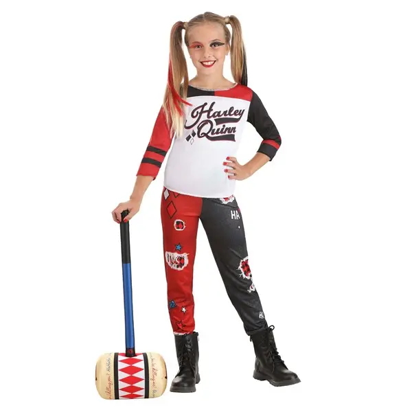 Kid's Harley Quinn Squad Costume