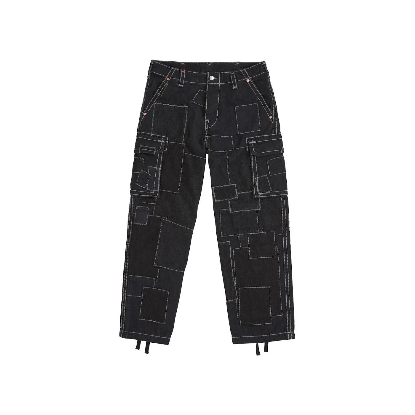 Supreme True Religion Patchwork Cargo Pant Black