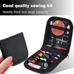 27-Piece Sewing Kit, Heavy-Duty Hand Sewing Travel Set, Includes Needles and Thread, Portable Adult Sewing Supplies, Easy Repair Anytime