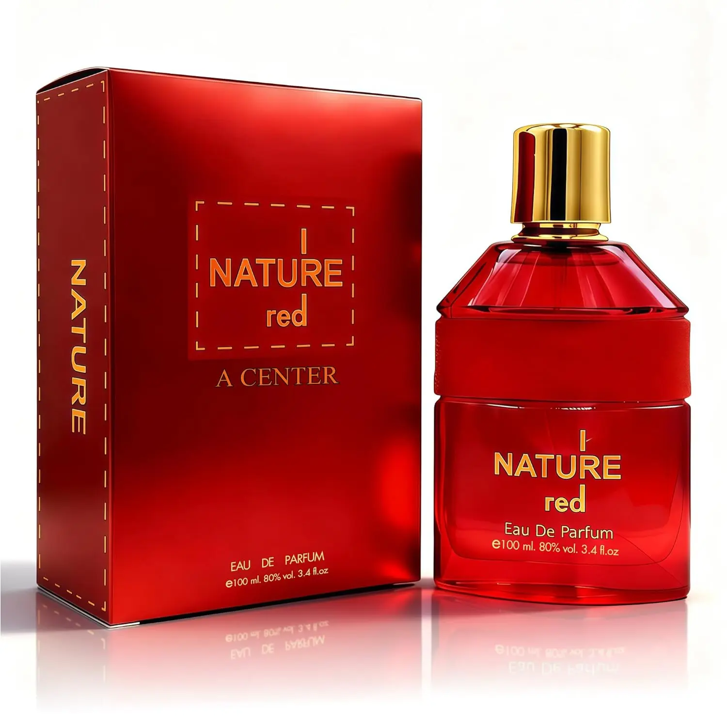 Nature Red Cologne - 3.4oz EDP - Men's Fragrance