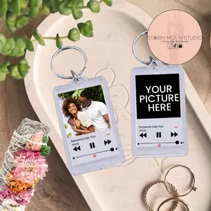 Custom Song Keychain