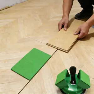 Wood Floor Tile Gap Tightener Tool, Strong Suction Puller, Eliminate Gaps, Powerful Grip, No Loose Fit, Ca Prop 65 Compliant, Home Repair Tools, Construction Tools