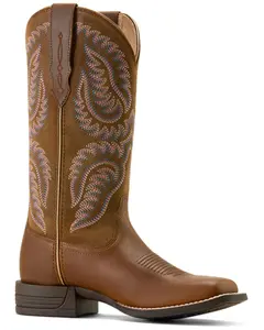 ARIAT Women's Cattle Cante 10074329 Cowboy Boots with Shock Shield Max Technology & Responsive Cushioning