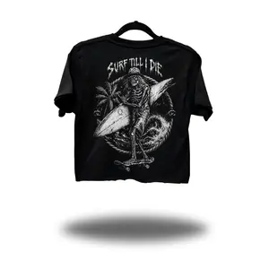 TheDriveClothing Surf Crop Top – Y2K Streetwear Crop Tee, TikTok Viral Skater Girl Fashion, Grunge Alt Aesthetic, Biker Streetwear, Urban Festival Outfit, Indie Sleaze Summer Fashion Top