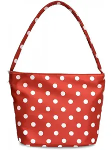 OULIGET Polka Dot Small Shoulder Bag, Stylish Tote Bag Hobo Handbags for Women,Underarm Purse with Magnetic Snap, Fashionable Patterned Bag