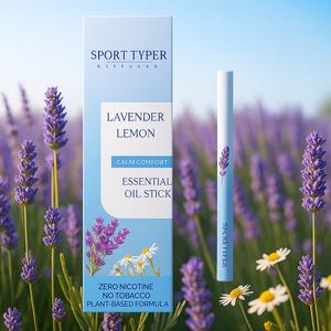 Natural Essential Oil Stick – Flavored Inhalable Freshening Pen with Clean Plant Formula | Nic-Free, Smoke-Free, Daily Relaxation & Breath Refresher mymy  de  her  baldiffuser lavender extract Healthcare Healthy