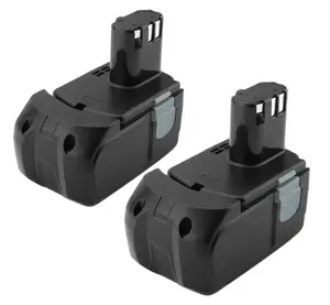 18V 7000mAh Lithium-Ion Battery - Black, Compatible with HITACHI EBM1830 RLL1810B, Home Improvement & Solar Power Tool Charge Controller Accessory