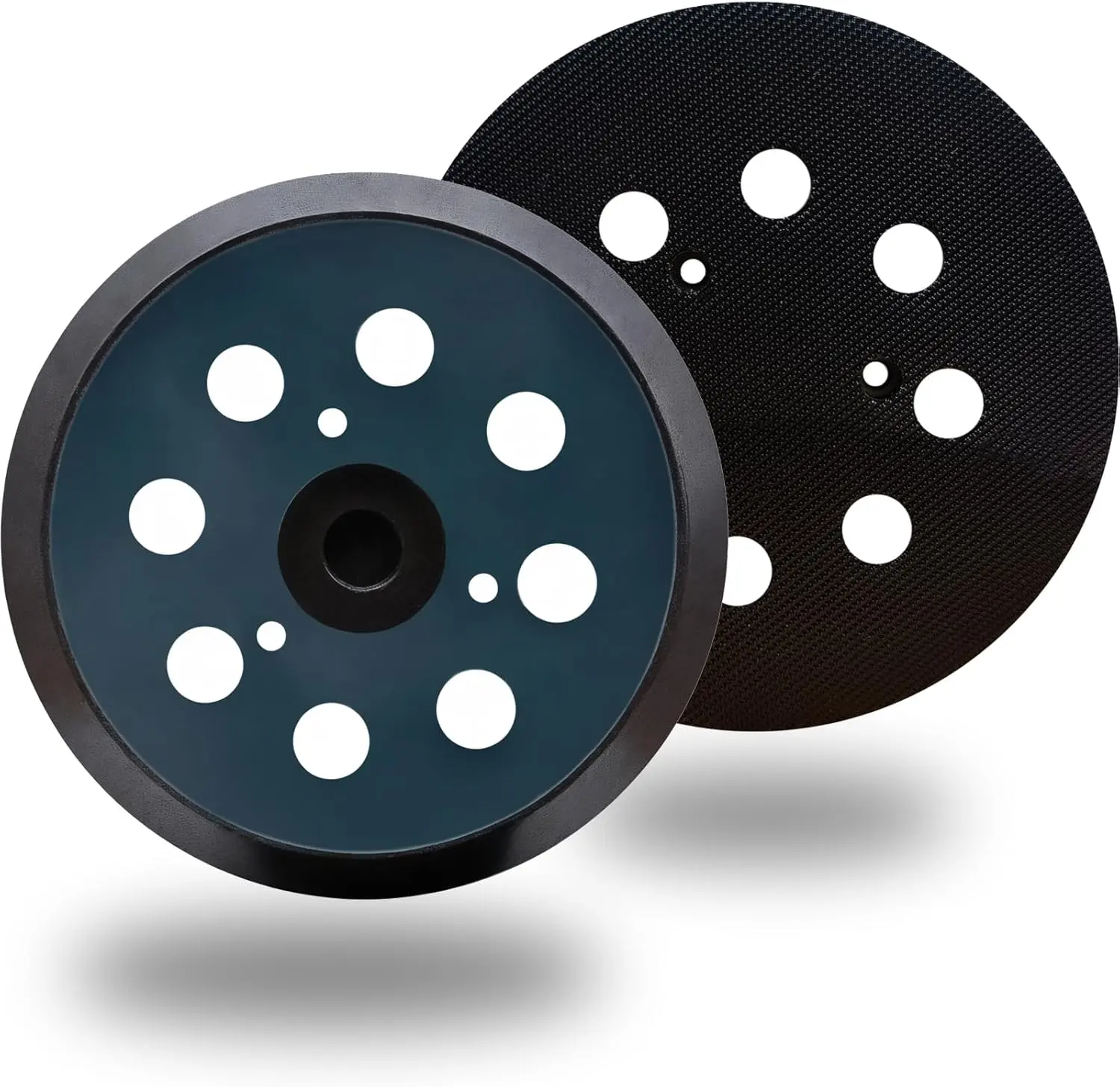 2 Pack 5 Inch 8 Hole Replacement Sander Pad for Makita Sander - 5" Hook and Loop Sanding Pad for Makita BO5010, BO5030/K, BO5031K, BO5041K, XOB01Z Random Orbit Sander