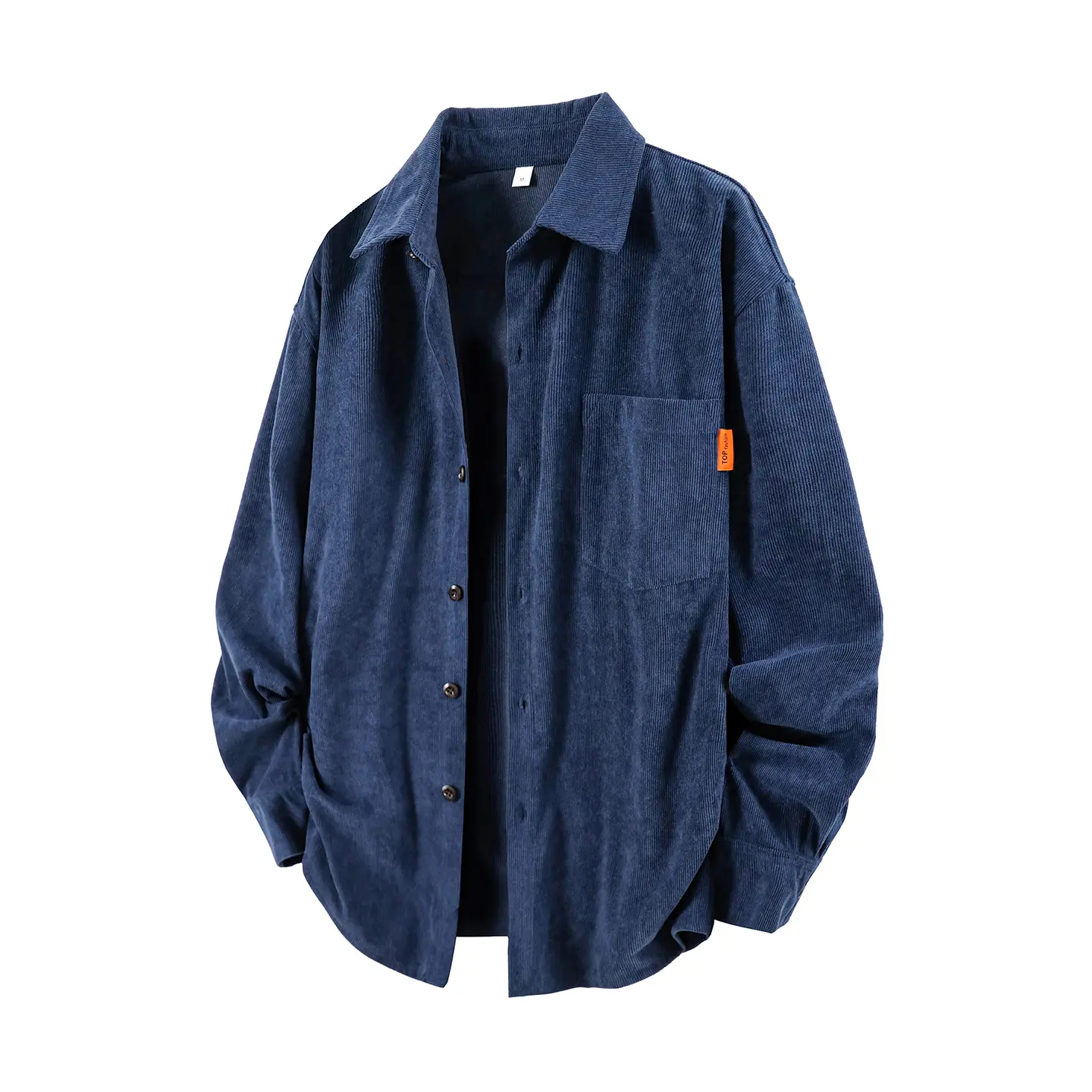 mens fall color dress shirts Men's Solid Color Long Sleeve Turndown Fall & Winter Flannel Shirt –  DamaniBrand main image 0