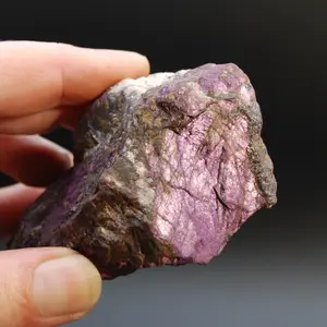 3.75in 229g Raw Purpurite Crystal, Heterosite Mineral Specimen, Namibia b8