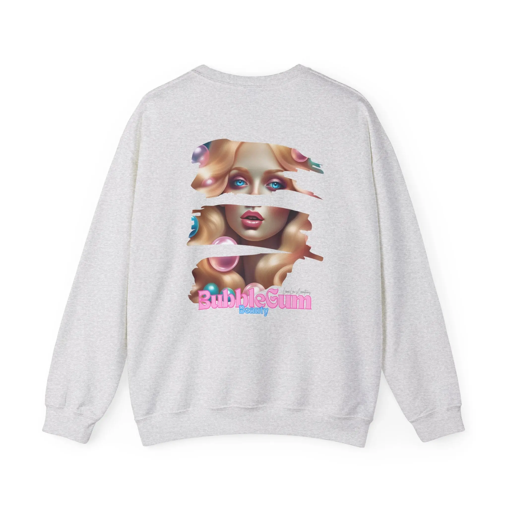 BubbleGum Beauty - Crewneck Sweatshirt - Unisex Heavy Blend™