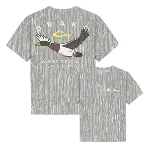 Mossy Oak Retro Mallard 3D T-Shirt, Hunting 3D Tee, Camo Shirt, T Shirt 3D Camo, Style T Shirt 3D Camo