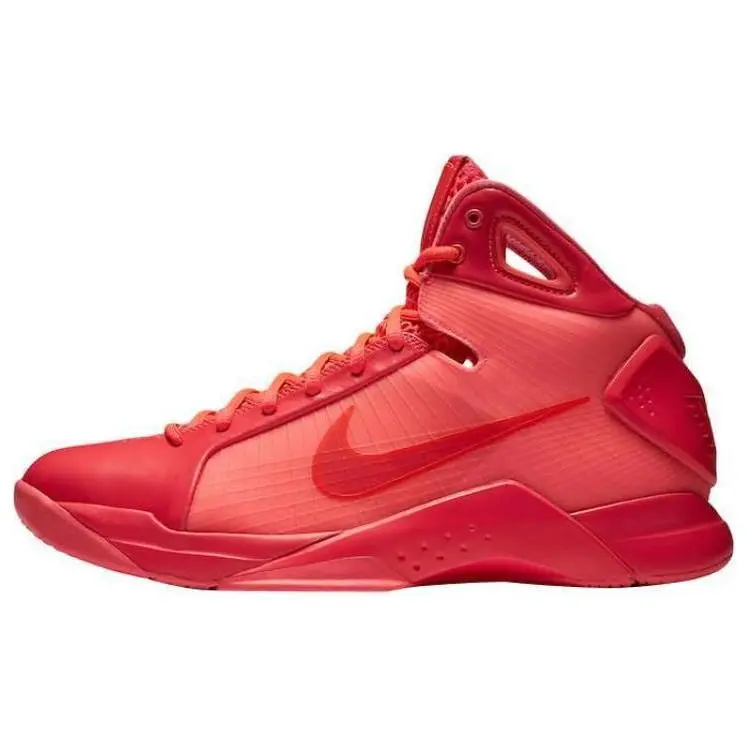 Nike Hyperdunk 08 Triple Solar Red Mid Top Basketball Shoes Men's 820321-600