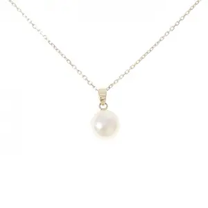 Mikimoto K14 Yellow Gold Akoya Pearl Necklace