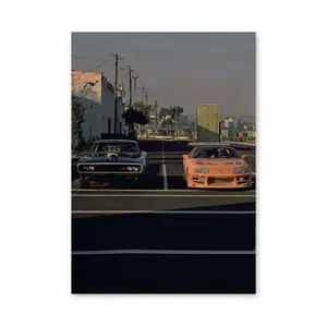 Vintage Fast and Furious Poster