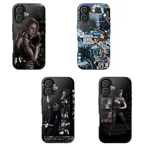 Jill Valentine Resident Evil Phone Case for iPhone For Samsung, Phone Accessories, Game Phone Case, Fashion Case, Perfect Gift for Her Him, Phone Case for iPhone, Creative Dual Layer Case
