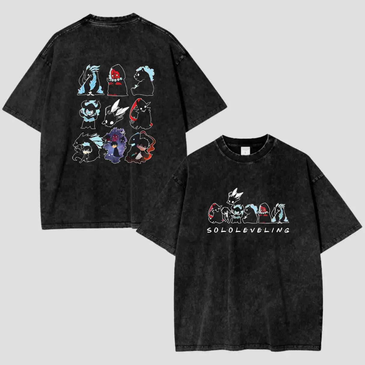 Black Acid Washed T-shirt