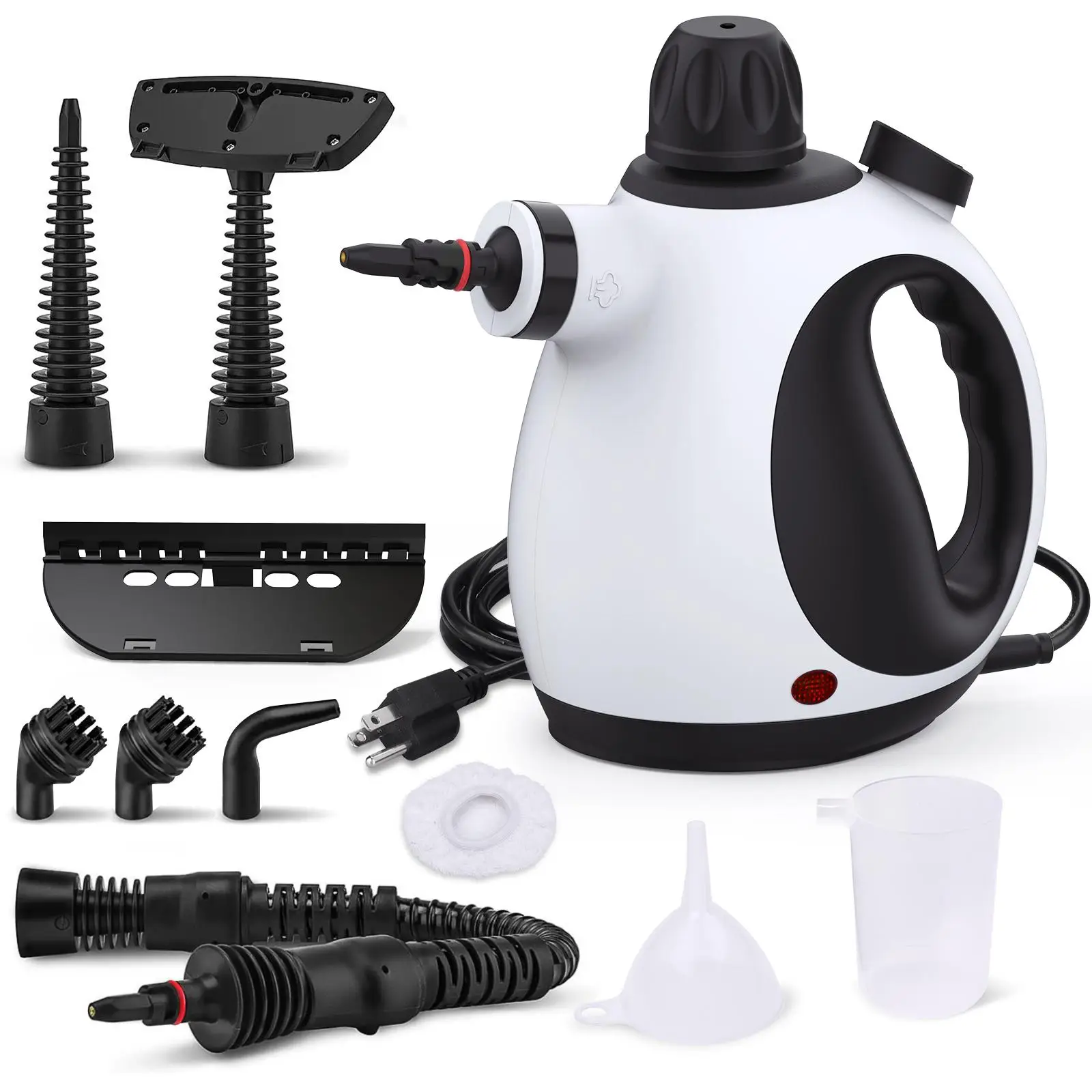 KOITAT Handheld Steam Cleaner for Home with 10 Accessory Kit, Multipurpose Portable pressure Steamer Cleaning to Remove Grime, Grease, and More, Ho