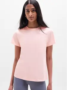 Favorite Cotton Classic Tee Color Pink Sand