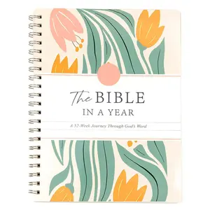 Large Print Easy-to-Read Year-Round Bible: 52-Week Bible Study for Women Daily Walk Set, Daily Bible Study Workbook for Guided Reading Plans, Practical Gift for Friends.